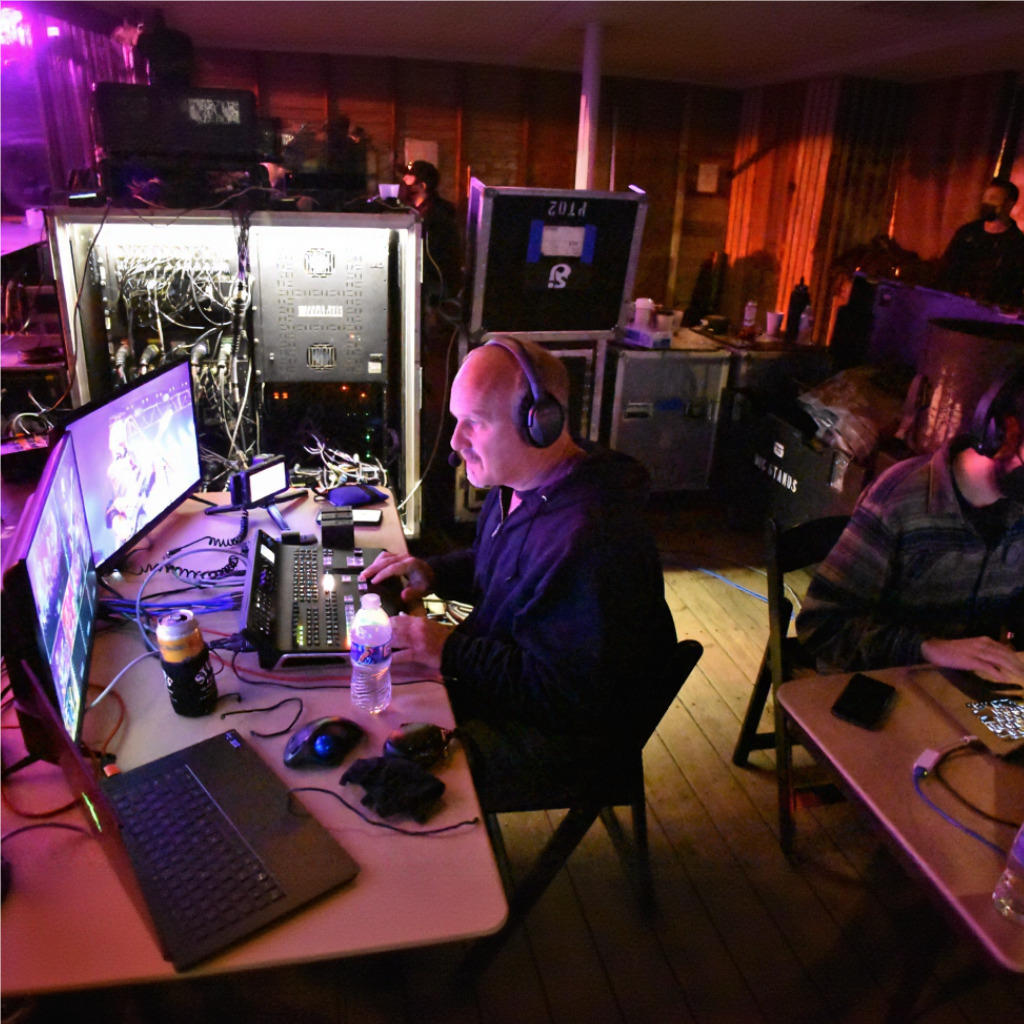 Professional video editing suite